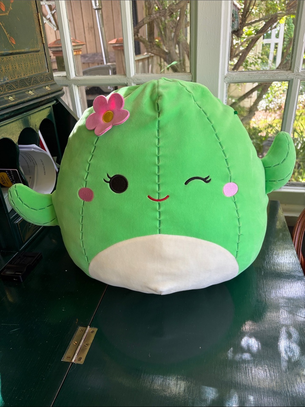 Squishmallow Maritza Green Plush Winking Cactus Plush